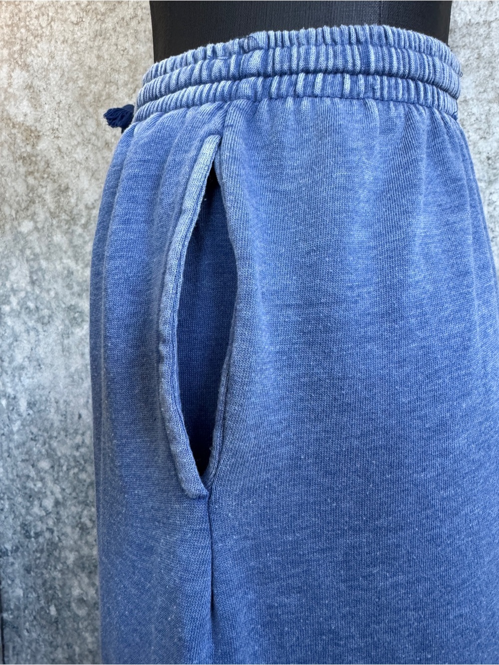 FP Movement Denim Blue Terry Skirt - S - Picture 4 of 8